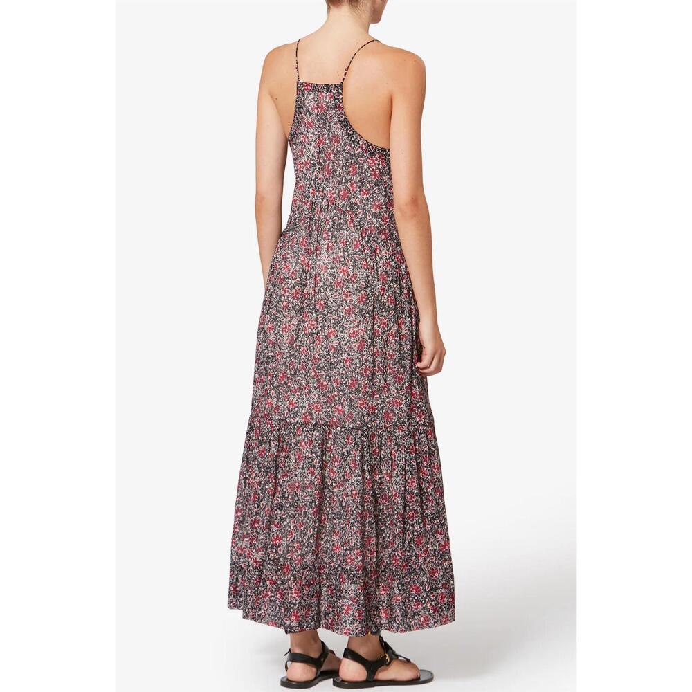NEW ISABEL MARANT sabba dress in crushed berry - Picture 3 of 4